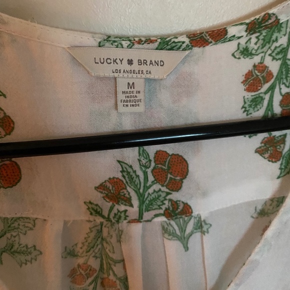 Lucky Brand White Linen Dress NWOT - Picture 5 of 8